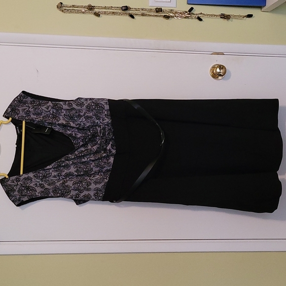 Black and Grey Dress - Picture 1 of 4